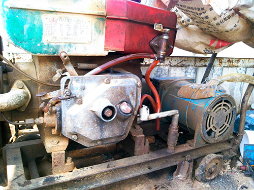 红古单杠柴油机发电机出租